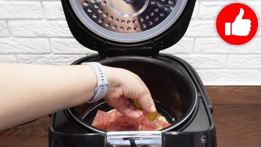 Ленивая пицца в мультиварке: быстро и вкусно к чаю