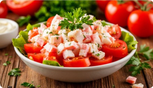 Салат "Розовый Коралл" – покорит любое сердце