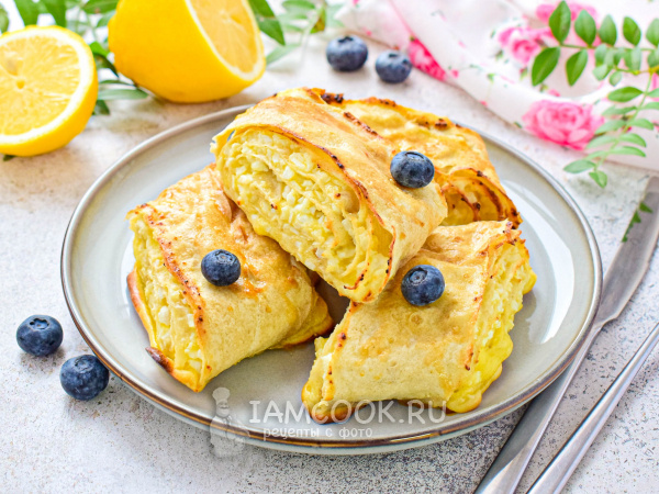 Вкусный десерт с лавашем и творогом: быстро и просто