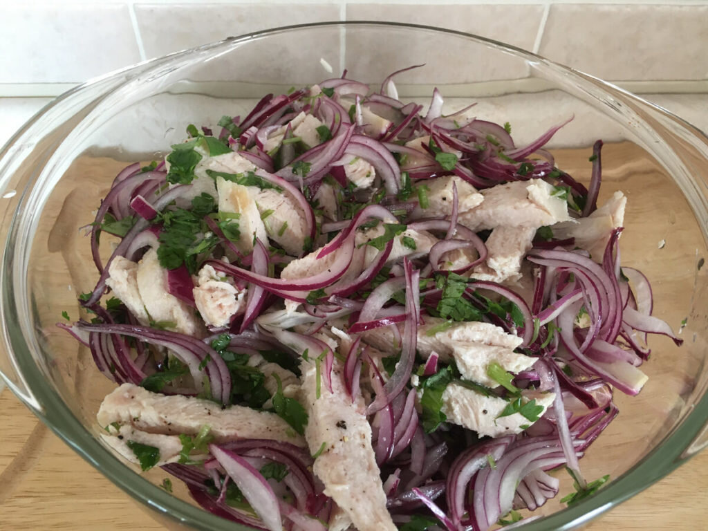 Здоровый свадебный салат из деревни: простота и вкус в трех ингредиентах