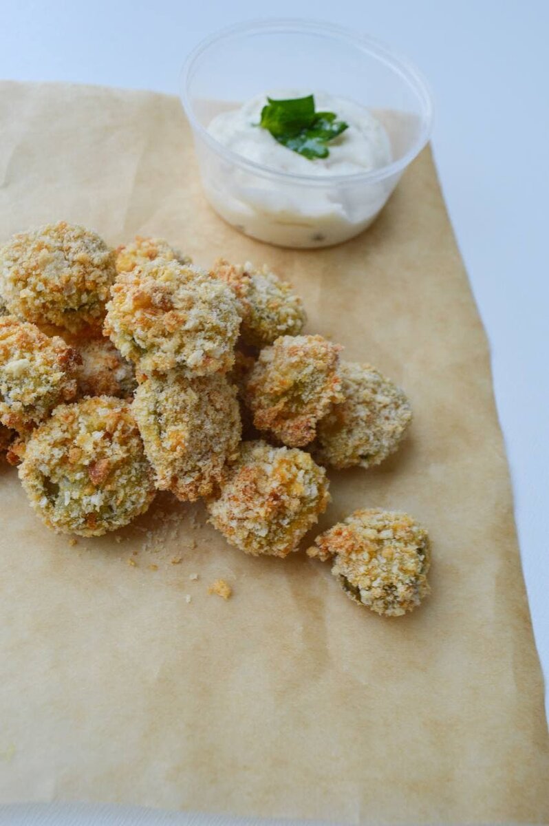 Нежные огуречные наггетсы: идеальное угощение для диеты