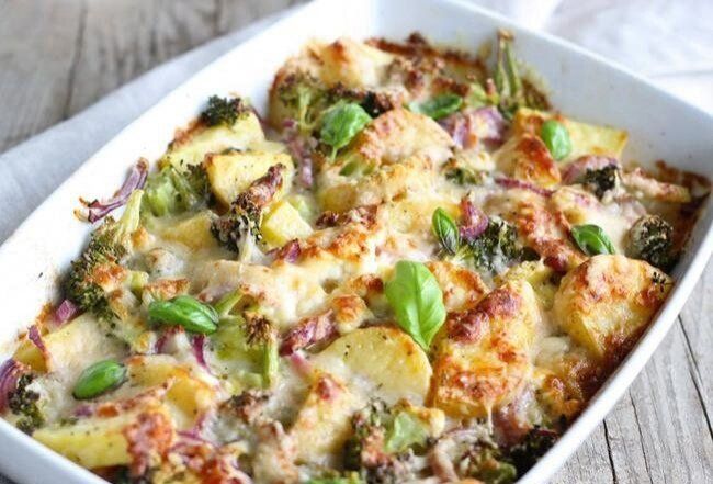 Запеченный картофель с грибами: простой и вкусный рецепт