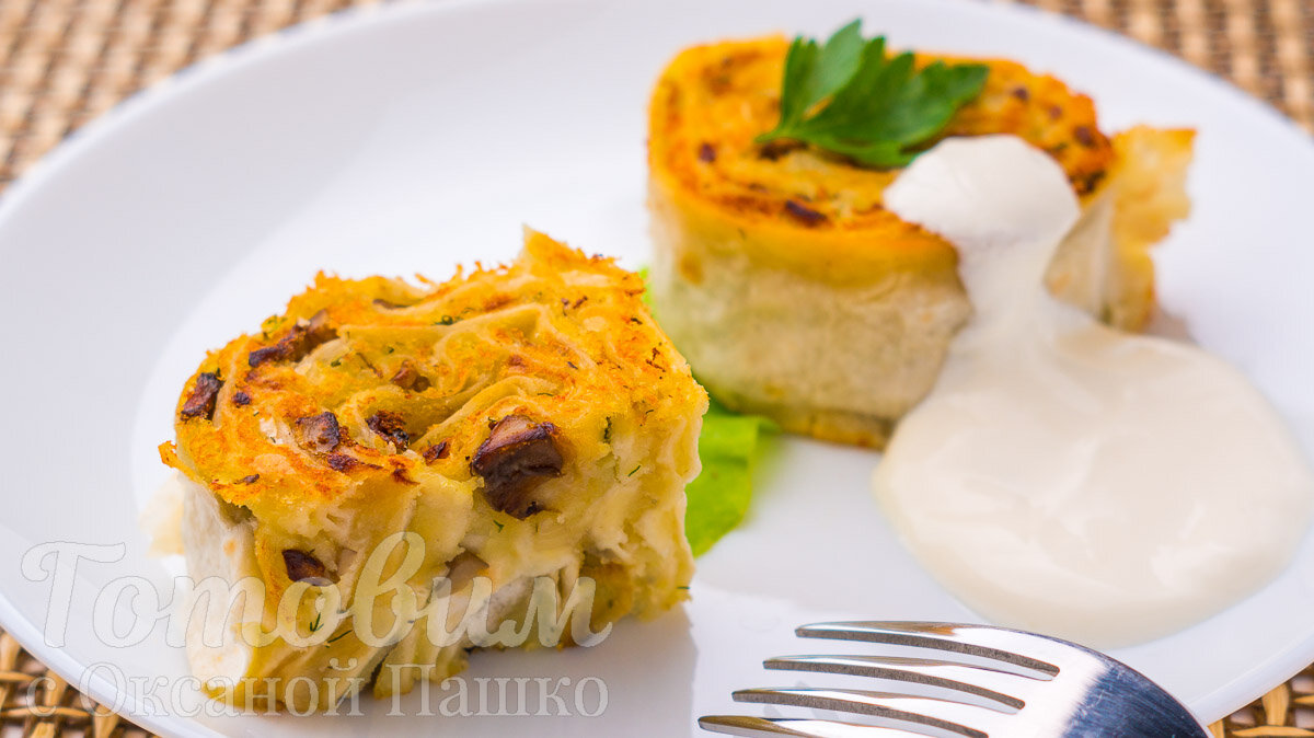 Лаваш с картошкой: вкусные рулеты для всей семьи