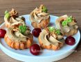 Удивительная закуска для любого случая: профитроли с паштетом