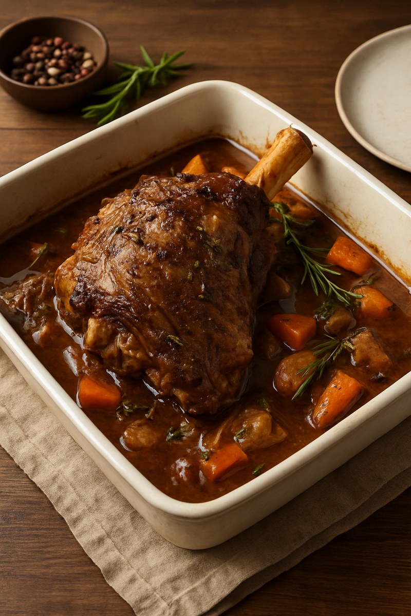 Баранья голяшка в духовке: восточная нежность для домашнего ужина