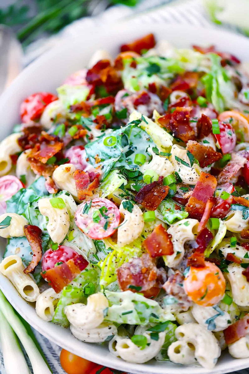 Салат с макаронами: идеальный вариант для пикника