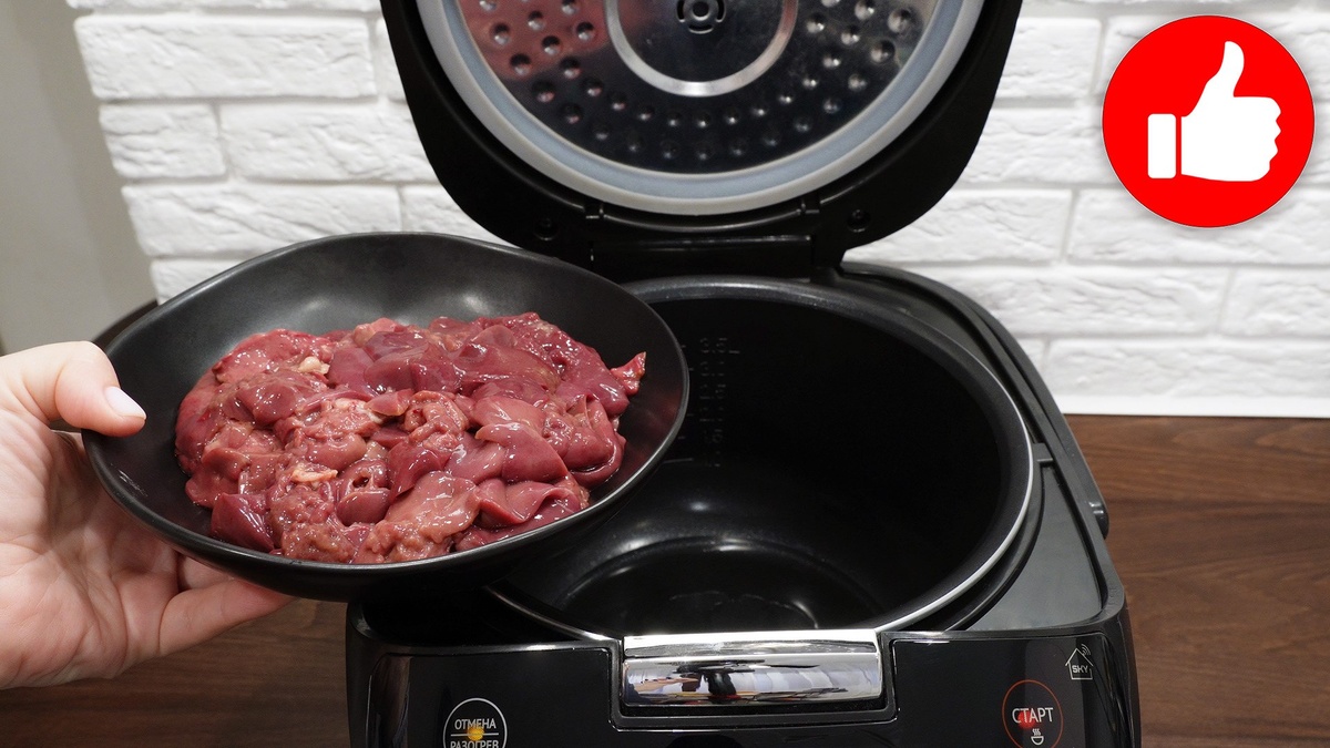Куриная печень с овощами: идеальный рецепт для мультиварки