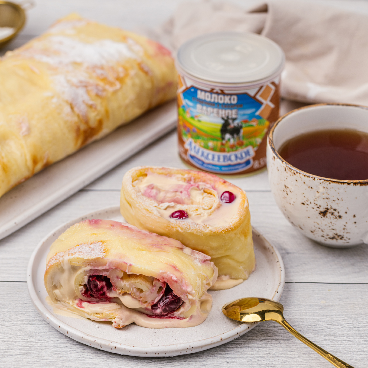 Нежный блинный десерт без жарки, который вас удивит