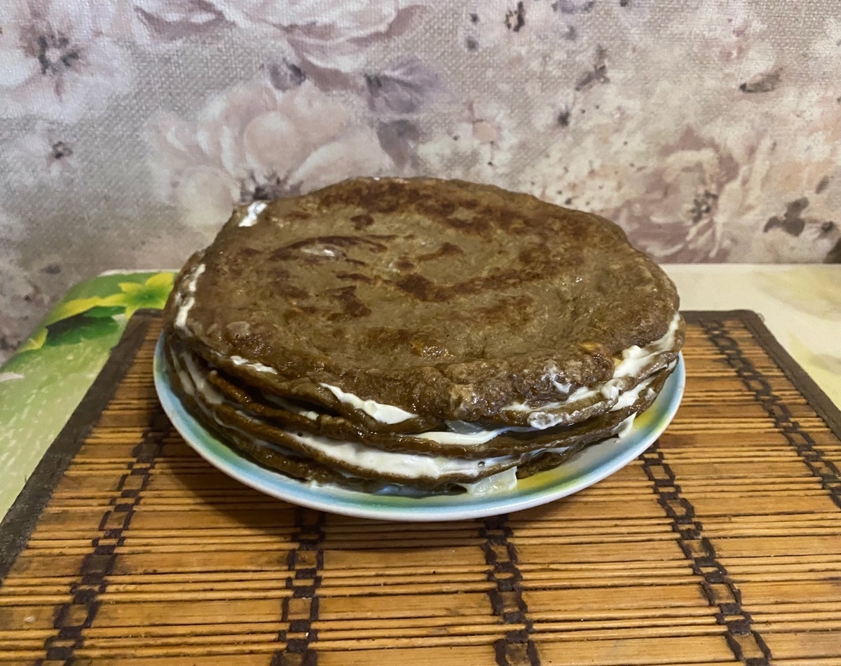 Печеночный торт: простой рецепт для сытного ужина