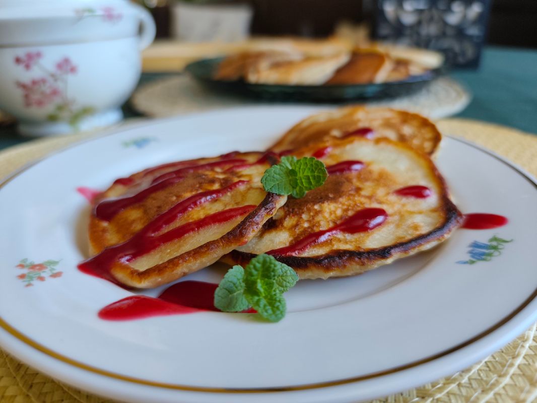 Вкусные банановые панкейки без сахара и молочных продуктов