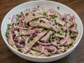 Необычный деревенский салат с маринадом