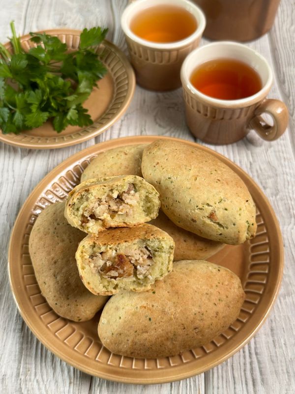 Пирожки на кабачковом тесте: вкус детства в новых гранях